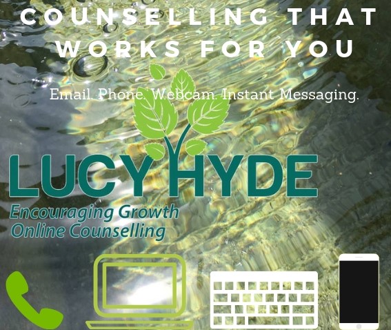 Lucy Hyde online counselling by email phone webcam instant messaging
