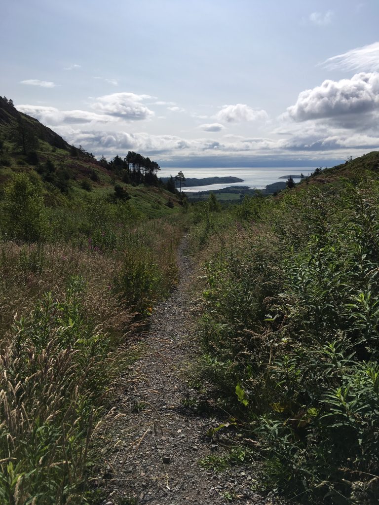 Lucy Hyde counselling outdoors East Lothian